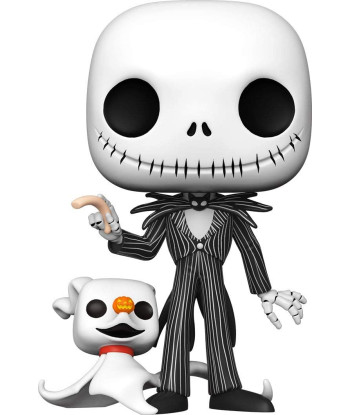 FUNKO POP! JACK SKALLINGTON WITH ZERO (809) - DISNEY