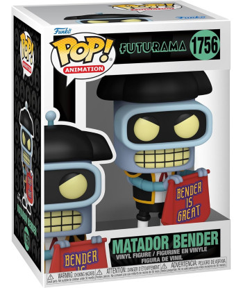 FUNKO POP! MATADOR BENDER (1756) - FUTURAMA