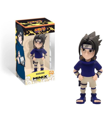 Figura Naruto Shippuden - Sasuke - Minix 12cm