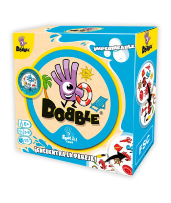 JUEGO DE MESA DOBBLE IMPERMEABLE