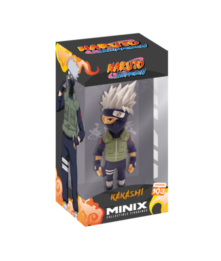 Figura Minix Kakashi Naruto Shippuden 12cm