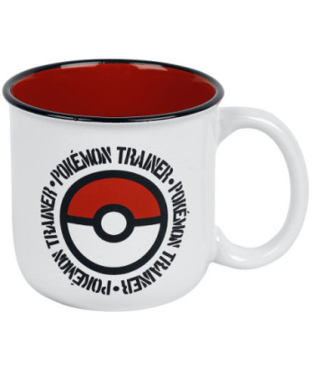 TAZA POKEMON TRAINER POKEBALL 350ML