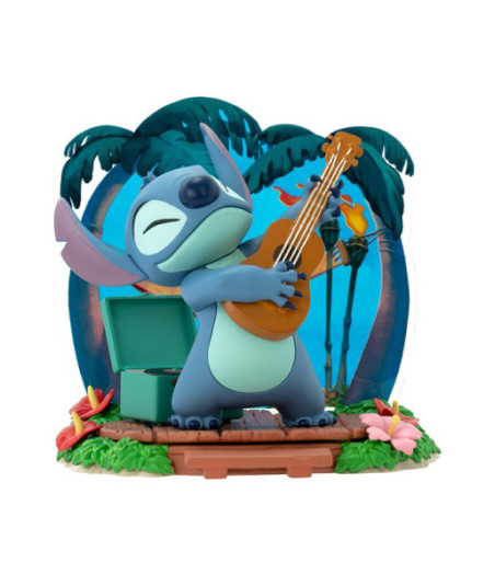 Figura SG Stitch con ukelele Disney 10 cm