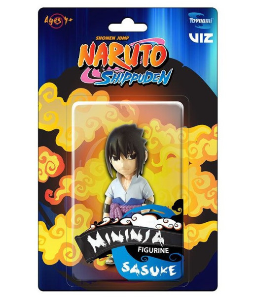 Figura Naruto Sasuke MiniNinja - Naruto Shippuden - El Vengador del Clan Uchiha 8cm