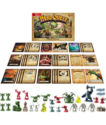 HEROQUEST PACK MISIÓN LAS JUNGLAS DE DELTHRAK