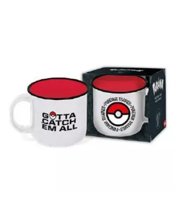 TAZA POKEMON TRAINER POKEBALL 350ML