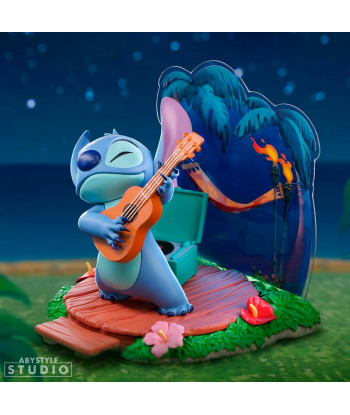 Figura SG Stitch con ukelele Disney 10 cm