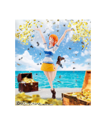 FIGURAONE PIECE - Nami "Romance Dawn" - SH Figuarts Figure 14cm