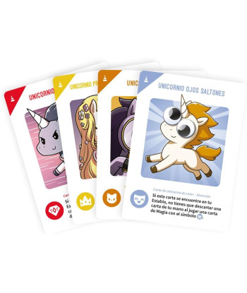 JUEGO DE MESA UNSTABLE UNICORNS PARA NIÑOS