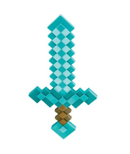 REPLICA Espada de diamante 51 cm Minecraft