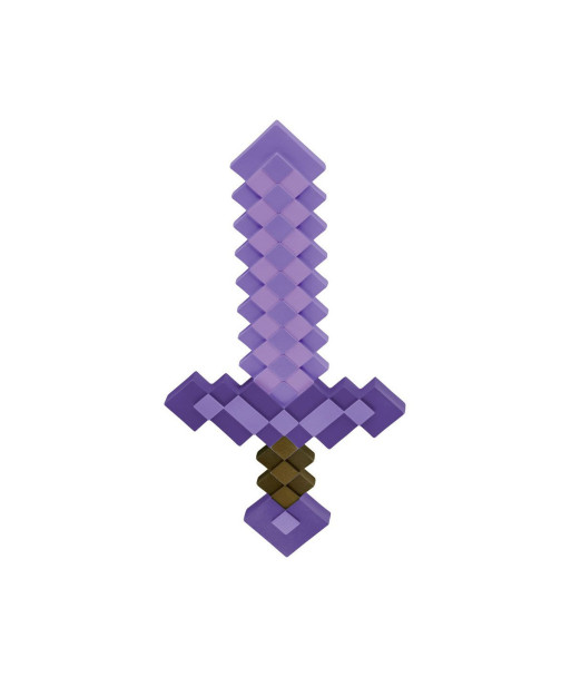 REPLICA ESPADA DIAMANTE ENCANTADA 51CM Minecraft