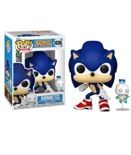 Funko POP! SONIC WITH HERO CHAO (1036) - SONIC