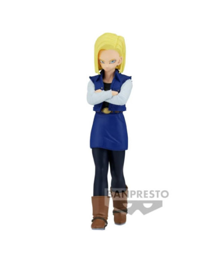 Figura DRAGON BALL Z - Android 18 - Solid Edge Works Figure 17cm