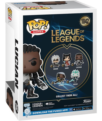 Funko POP! LUCIAN (1042) – LEAGUE OF LEGENDS