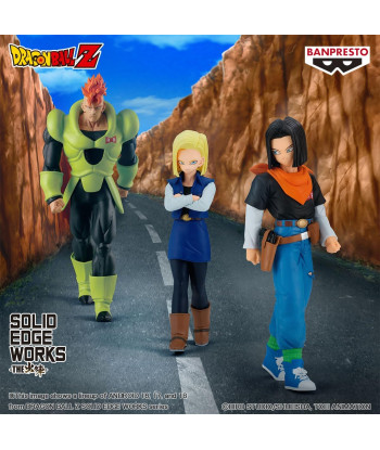 Figura DRAGON BALL Z - Android 18 - Solid Edge Works Figure 17cm