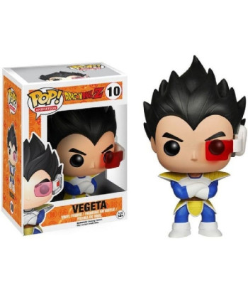 Figura Funko Pop Vegeta con Scouter 10 - Dragon Ball Z - Guerrero Saiyan Coleccionable