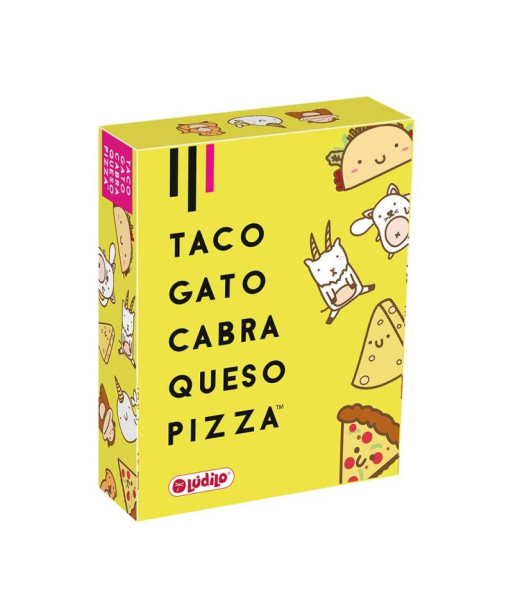 JUEGO DE MESA TACO, GATO, CABRA, QUESO, PIZZA