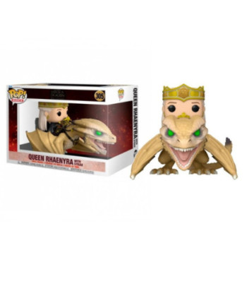 Funko POP! QUEEN RHAENYRA WITH SYRAX (305) - HOUSE OF THE DRAGON