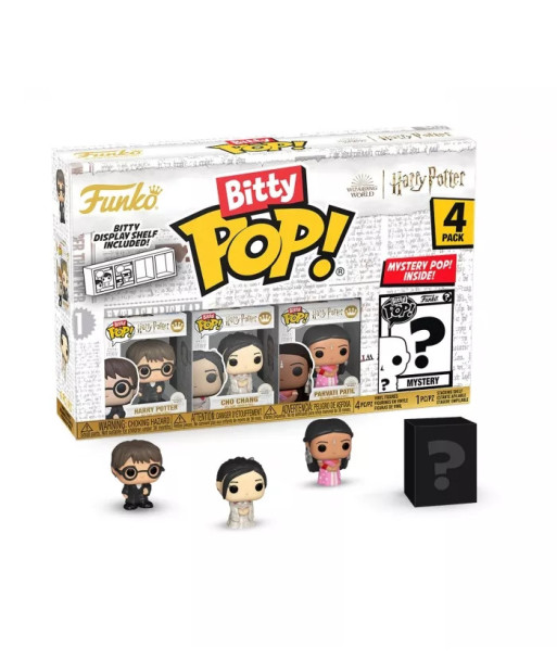 BITTY POP! HARRY POTTER, CHO CHANG, PARVATI PATIL & MISTERY - HARRY POTTER