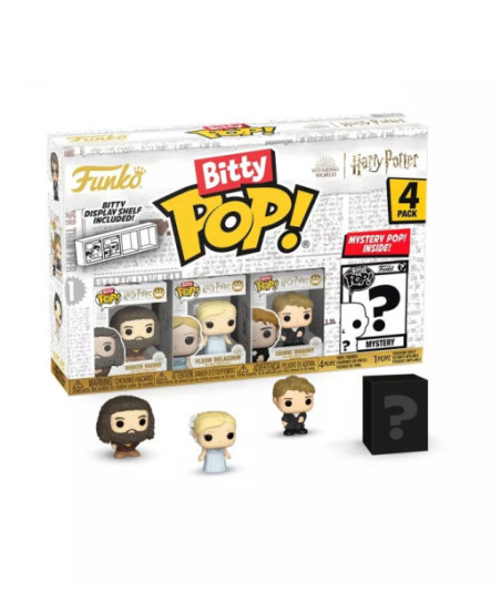 BITTY POP! RUBEOS HAGRID, FLEUR DELACOUR, CEDRIC DIGGORY & MISTERY - HARRY POTTER