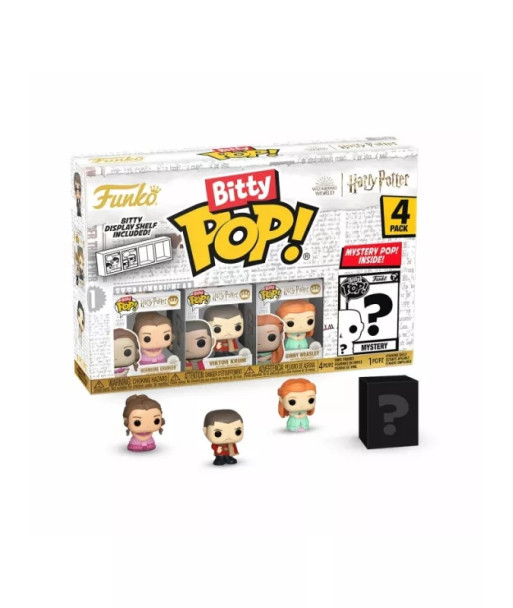 BITTY POP! HERMIONE GRANGER, VIKTOR KRUM, GINNY WEASLEY & MISTERY - HARRY POTTER