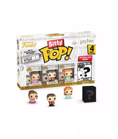 BITTY POP! HERMIONE GRANGER, VIKTOR KRUM, GINNY WEASLEY & MISTERY - HARRY POTTER