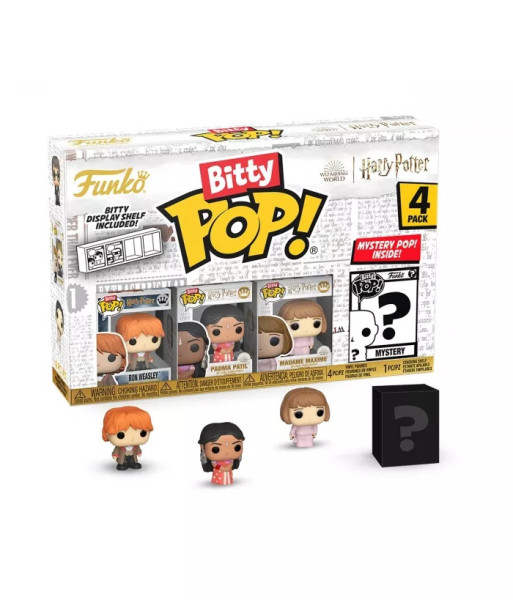 BITTY POP! RON WEASLEY, PADMA PATIL, MADAME MAXIME & MISTERY - HARRY POTTER