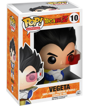 Figura Funko Pop Vegeta con Scouter 10 - Dragon Ball Z - Guerrero Saiyan Coleccionable