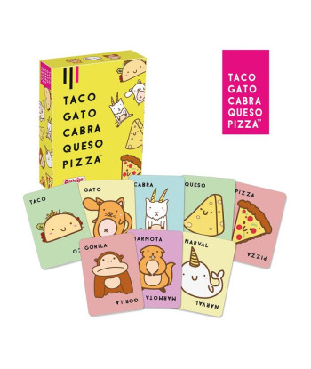 JUEGO DE MESA TACO, GATO, CABRA, QUESO, PIZZA