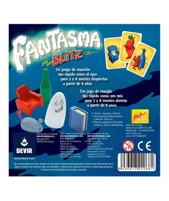 Juego De Mesa FANTASMA BLITZ