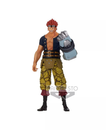 Figura Banpresto DXF The Grandline Men One Piece 17cm - Eustass Kid - Capitán de los Piratas de Kid
