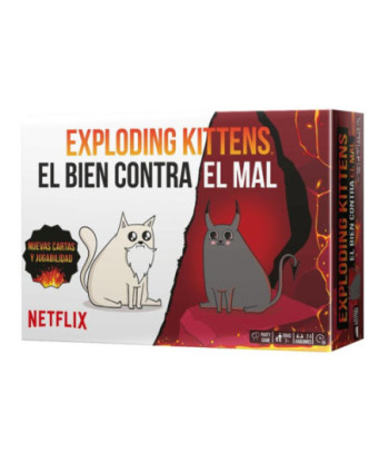 EXPLODING KITTENS EL BIEN CONTRA EL MAL