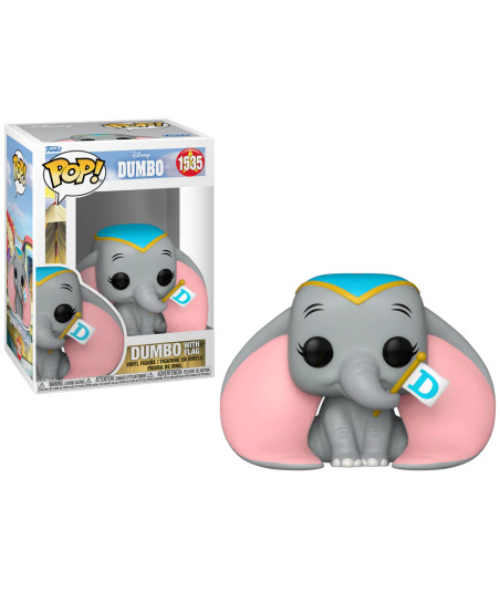 Figura Funko Pop Dumbo 1535 - Disney Dumbo - Con Bandera