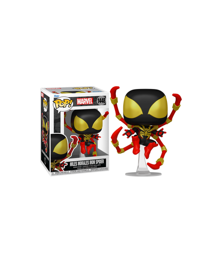 FUNKO POP! MILES MORALES IRON SPIDER (1448) - MARVEL