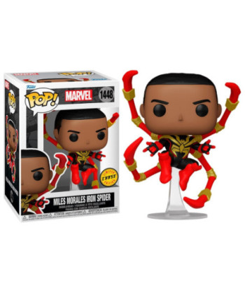 FUNKO POP! MILES MORALES IRON SPIDER (1448) (CHASE) - MARVEL