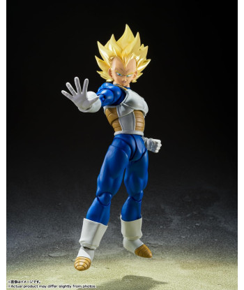 FIGURA SUPER SAIYAN VEGETA (AWAKENED SUPER SAIYAN BLOOD) SH FIGUARTS 14 Cm. DRAGON BALL Z