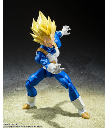 FIGURA SUPER SAIYAN VEGETA (AWAKENED SUPER SAIYAN BLOOD) SH FIGUARTS 14 Cm. DRAGON BALL Z