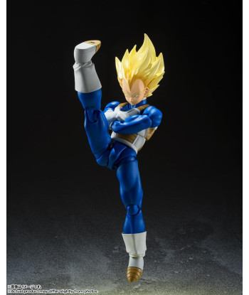 FIGURA SUPER SAIYAN VEGETA (AWAKENED SUPER SAIYAN BLOOD) SH FIGUARTS 14 Cm. DRAGON BALL Z