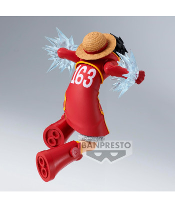 FIGURA MONKEY D. LUFFY BATTLE RECORD COLLECTION ONE PIECE 14CM