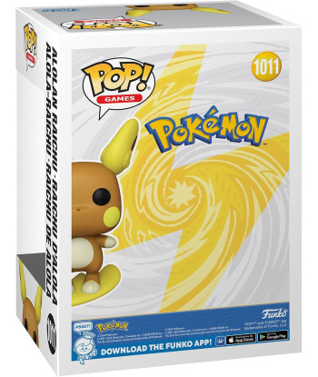 FUNKO POP! RAICHU DE ALOLA (1011) - POKEMON