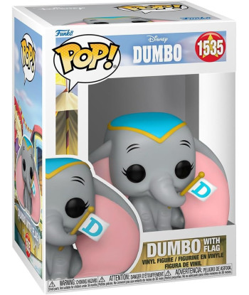 Figura Funko Pop Dumbo 1535 - Disney Dumbo - Con Bandera