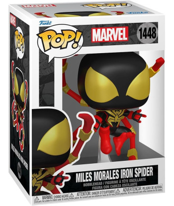 FUNKO POP! MILES MORALES IRON SPIDER (1448) - MARVEL