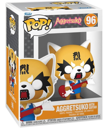 FUNKO POP! AGGRETSUKO WITH GUITAR (96) - AGGRETSUKO