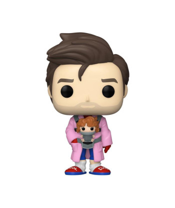 Figura Funko Pop Peter B. Parker & Mayday 1239 - Spider-Man: Across the Spider-Verse - Albornoz Rosa Edición Especial