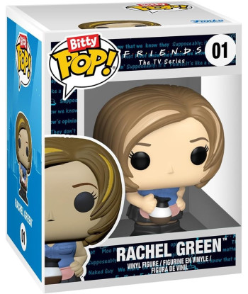 Figura Funko Bitty Pop! Town Rachel Green - Friends - El Central Perk más Pequeño del Mundo