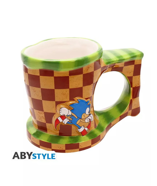 TAZA 3D SONIC RUN 250ML