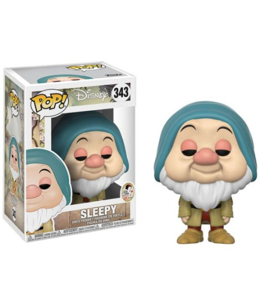 Figura Funko Pop Dormilón 343 - Disney Blancanieves - El Enanito más Somnoliento