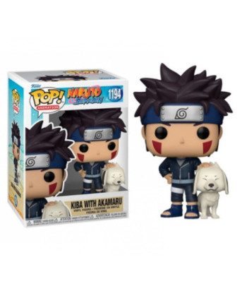 FUNKO POP! KIBA CON AKAMARU (1194) - NARUTO