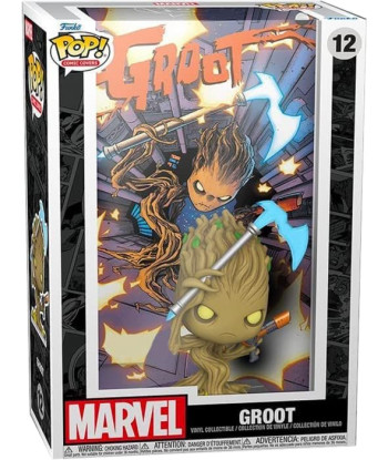 Figura Funko Pop Groot 12 - Marvel Comics - Guerrero Galáctico con Hacha y Blaster