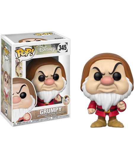 Figura Funko Pop Gruñón 345 - Disney Blancanieves - El Enanito con Más Carácter